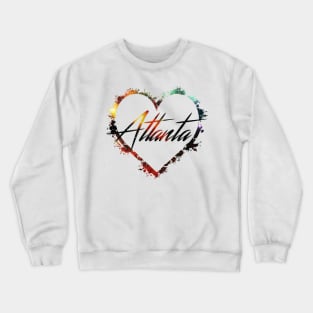 I Love Atlanta Crewneck Sweatshirt